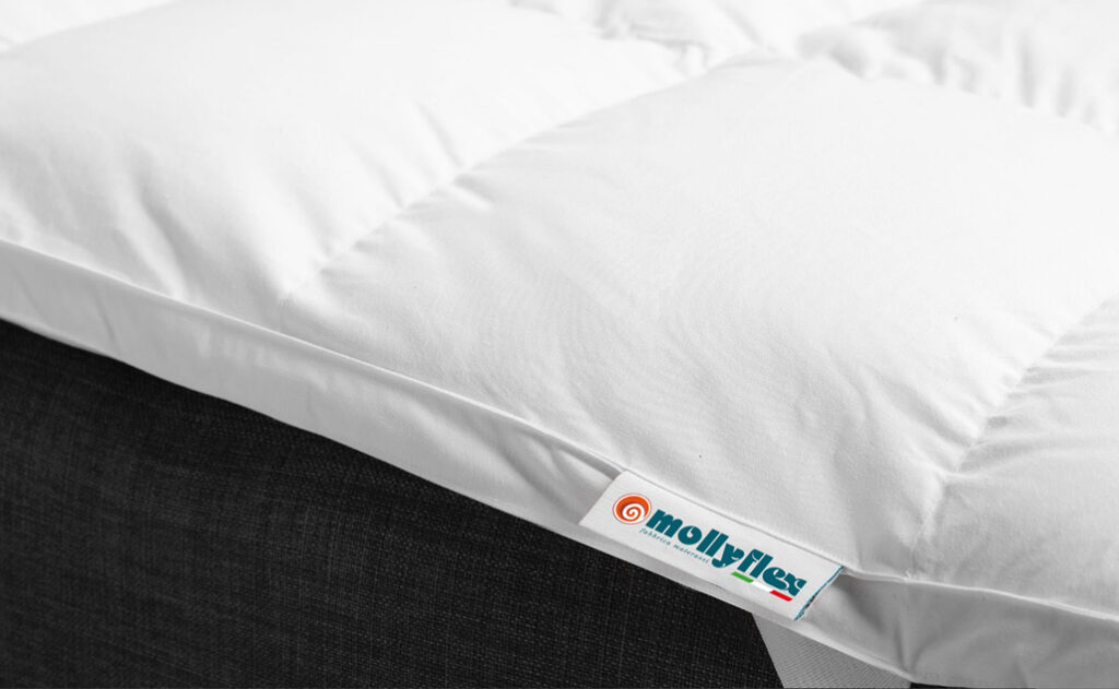 surmatelas en plume d'oie Mollyflex 